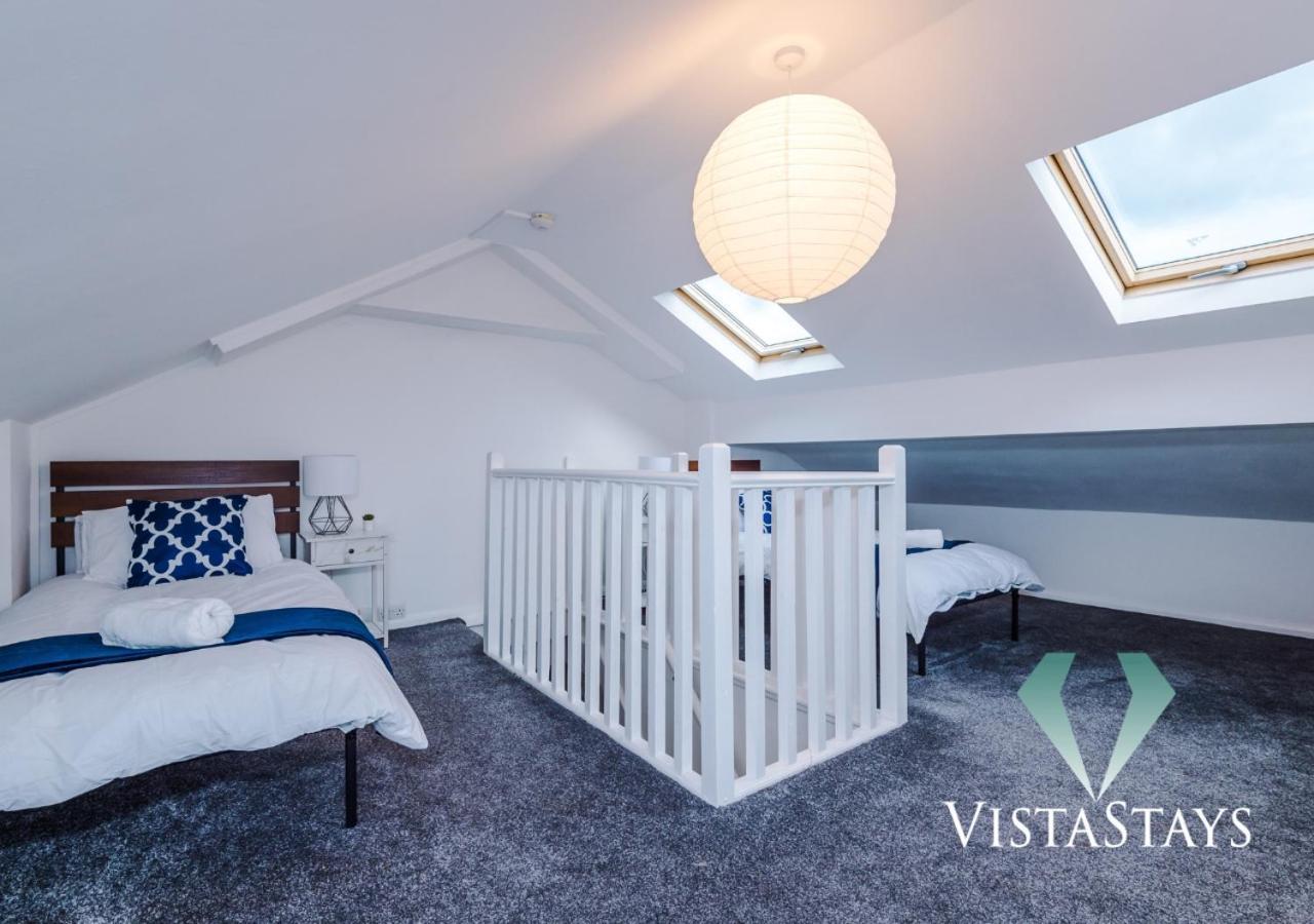 Modern Central 3 Bed With Pool Table And Parking Manchester Exterior photo